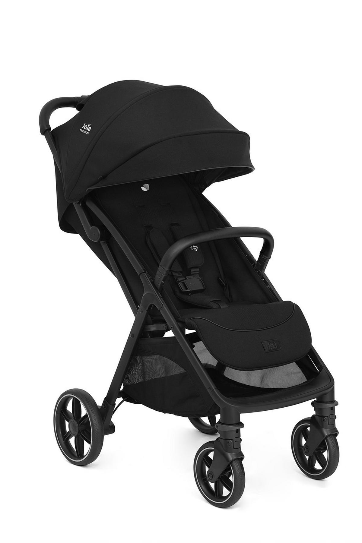 WÓZEK SPACEROWY PARCEL LX - czarny, Basics, tkanina (49,5/106/83,1cm) - JOIE SIGNATURE