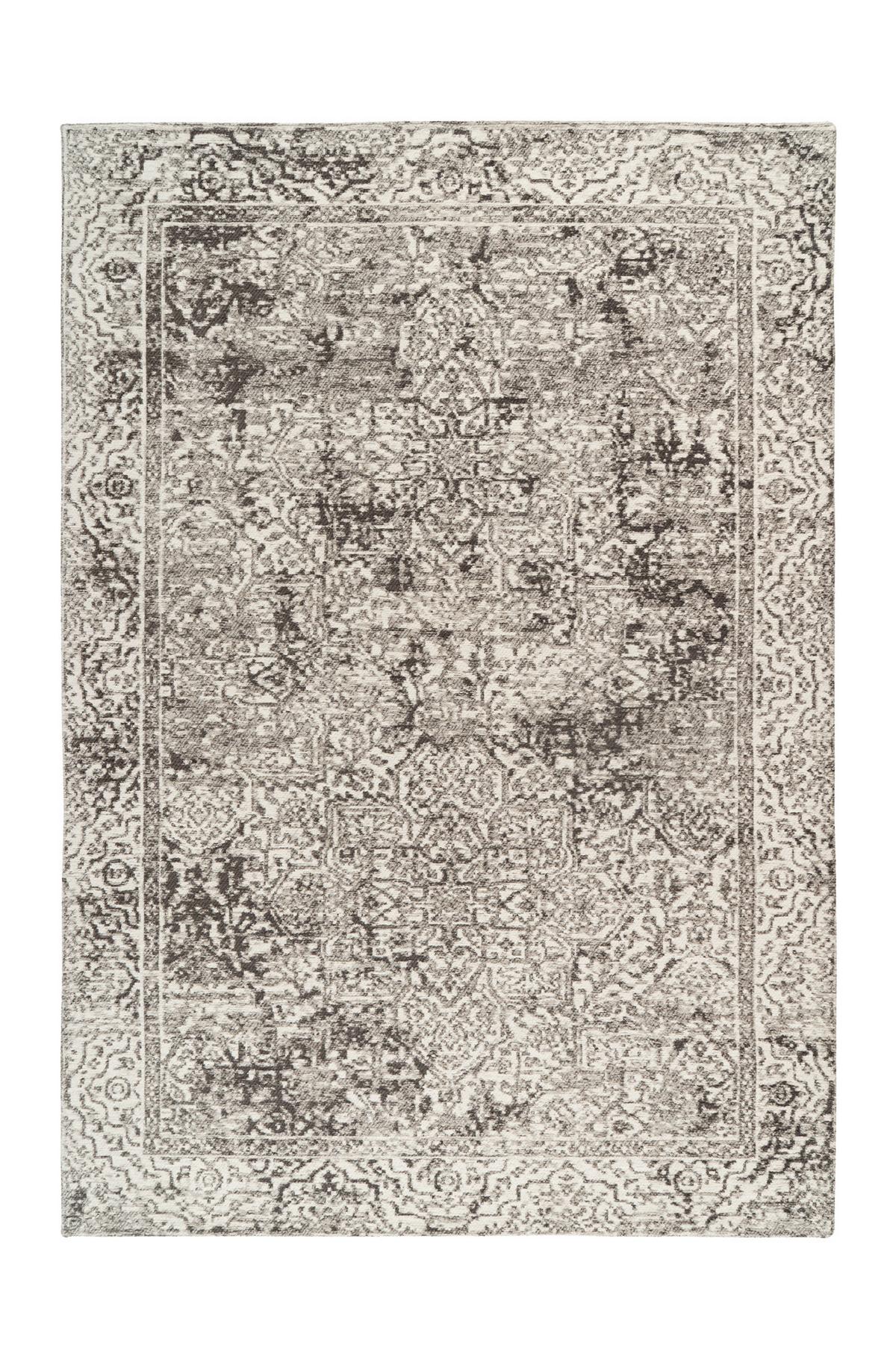 LÄUFER DAVIS 225 GRAU - Grau, Konventionell, Textil (80/150cm) - Kayoom