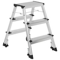 Zložljiva Lestev Solid Iv, Aluminij - barve aluminija, Basics, kovina (43/67/21cm) - MID.YOU
