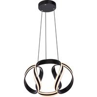 Led-hängeleuchte Mauritz In Schwarz Max. 5 Watt - Schwarz, Modern, Kunststoff/Metall (45/150cm) - Premium Living