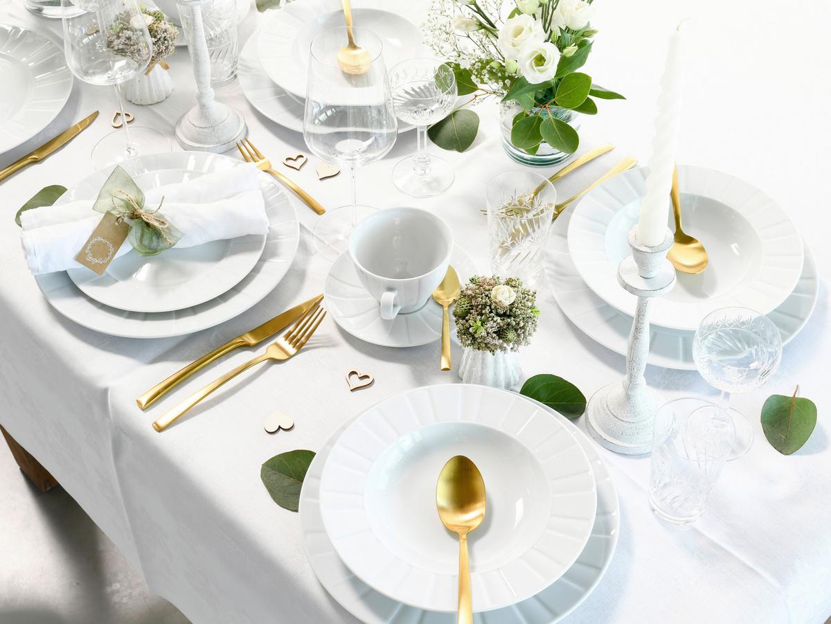 Kombinirani Servis Barcelona, 30-Delni - bela, Basics, keramika - Creatable