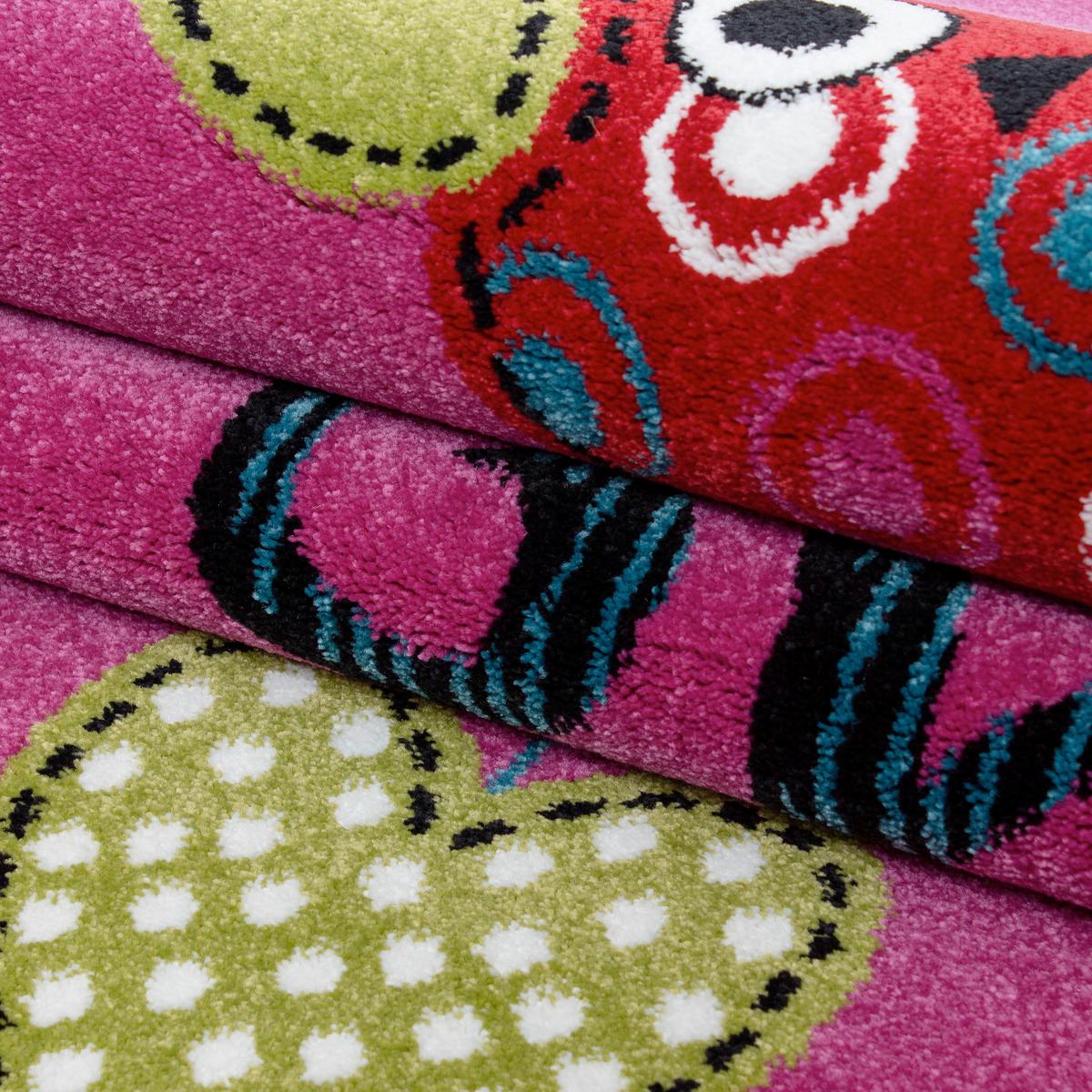 Kinderteppich Kids Violett Ø ca. 160cm - Violett, Trend, Textil (160/160cm) - Ben'n'jen