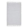 Preproga Iz Krp Julia 1 - srebrne barve/siva, Romantika, tekstil (60/90cm) - Modern Living