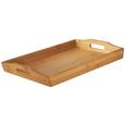 Tablett Bambus - Braun, KONVENTIONELL, Holz (43.7/5.5/29.5cm) - MÖMAX modern living