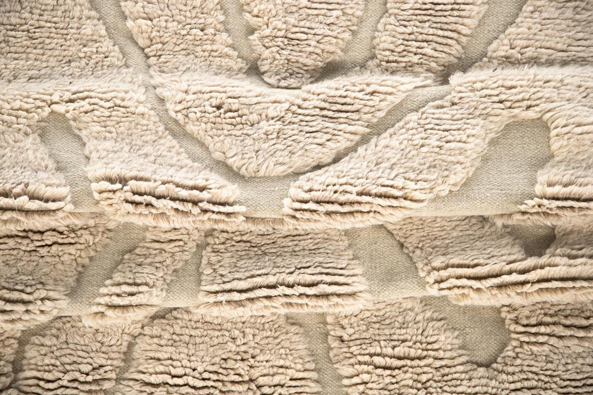 HOCHFLORTEPPICH TRONDHEIM - Beige/Weiß, LIFESTYLE, Textil (200/300cm) - P & B