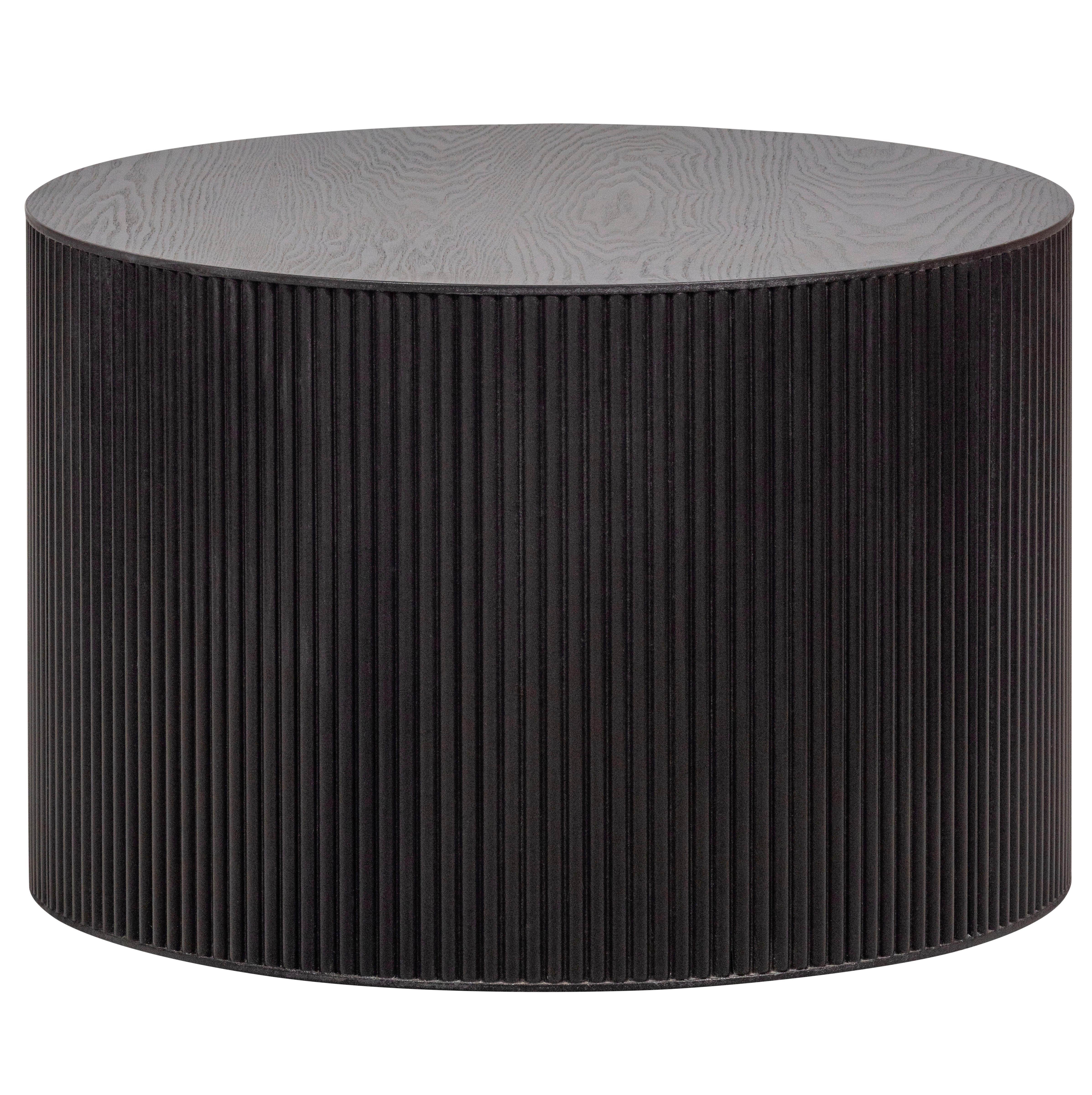 Beistelltisch Sanne Schwarz - Schwarz, Design, Holzwerkstoff (60/60/40cm) - Livetastic