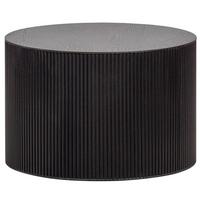 Beistelltisch Sanne Schwarz - Schwarz, Design, Holzwerkstoff (60/60/40cm) - Livetastic