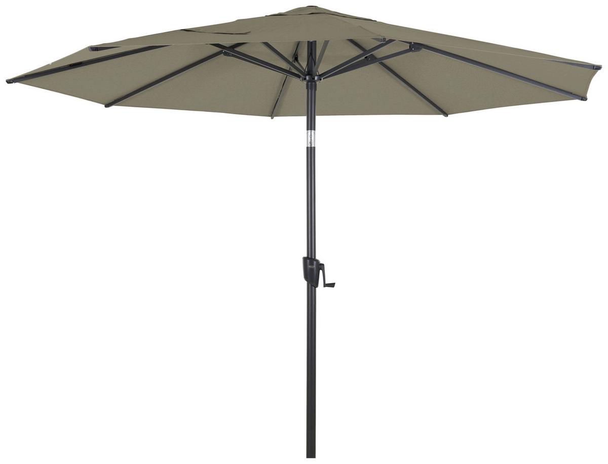 SONNENSCHIRM T60662 - Taupe/Anthrazit, MODERN, Textil/Metall (300/300cm) - Siena Garden