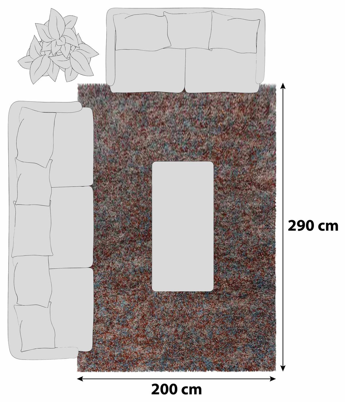 Preproga Enjoy, 200x290cm, Terakota - terakota, Konvencionalno, tekstil (200/290cm) - Novel