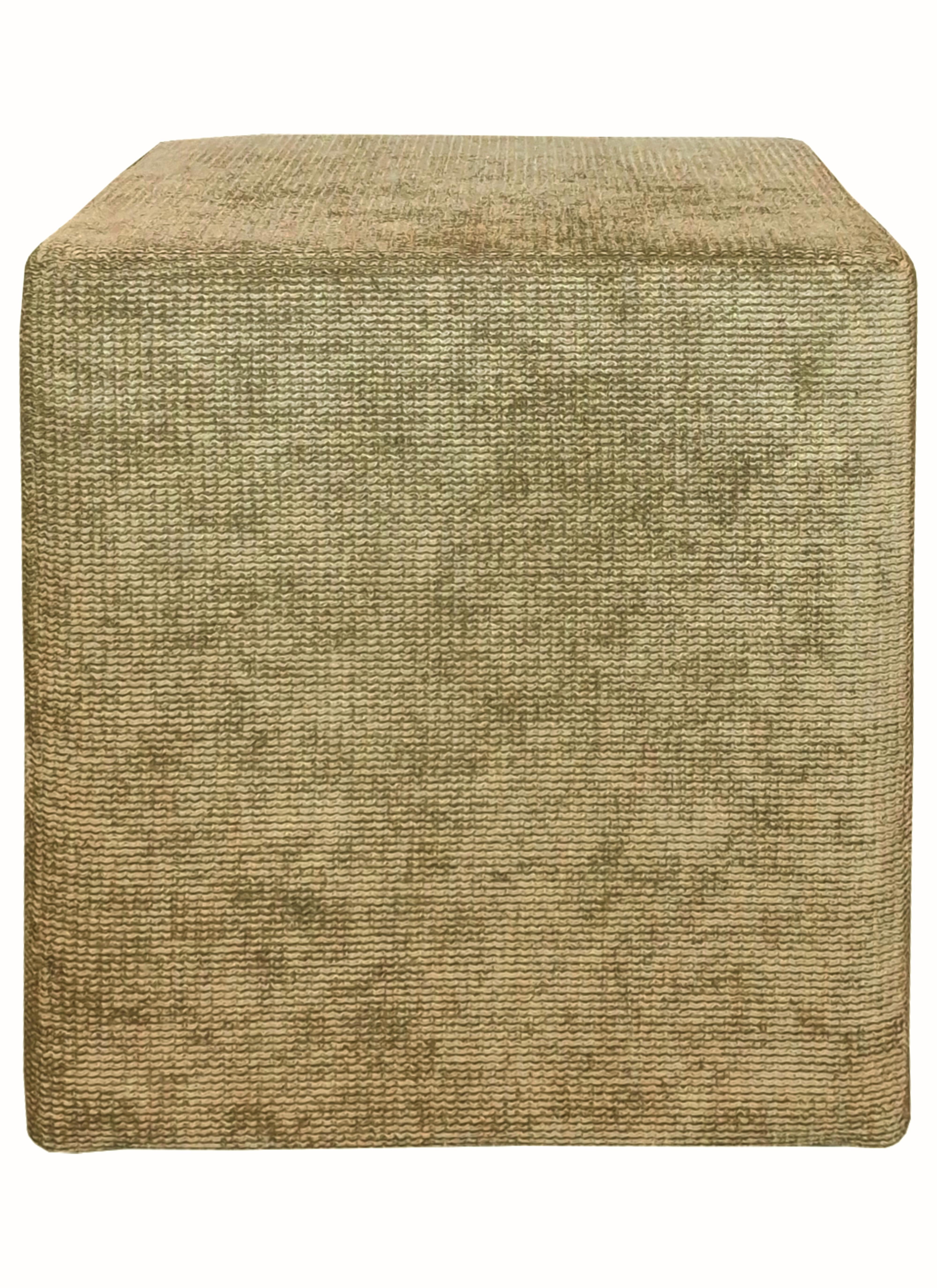 Tabure Kub - žuta/crna, Moderno, drvni materijal/drvo (36cm)