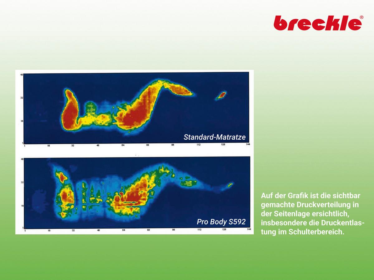 Kaltschaummatratze Pro Body ca. 80x200 cm Weiß - Weiß, Basics, Textil (80/200cm) - Breckle