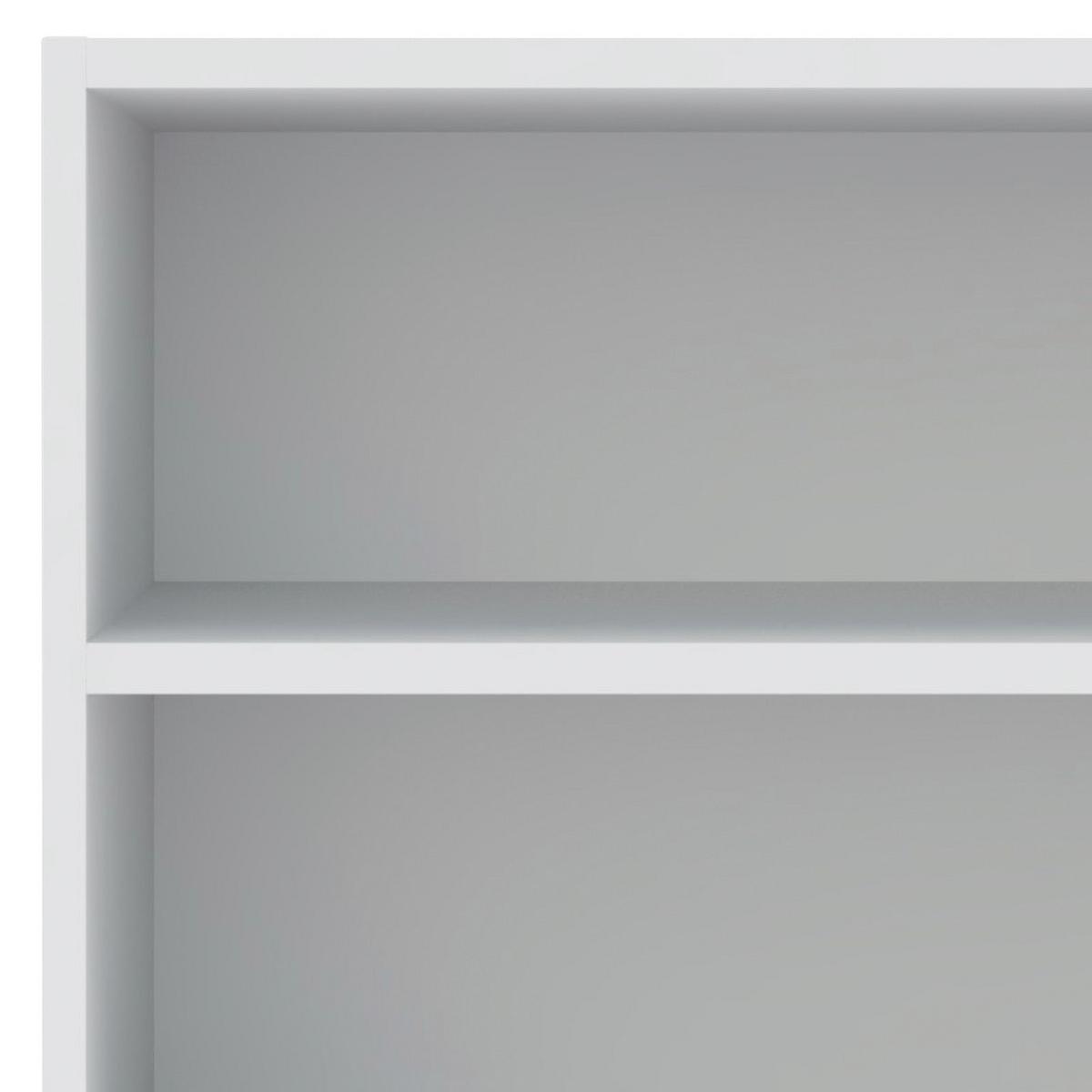 Regal Unit-Elements Maxi - bijela/crna, Moderno, drvni materijal (91,2/89,6/40cm) - Based