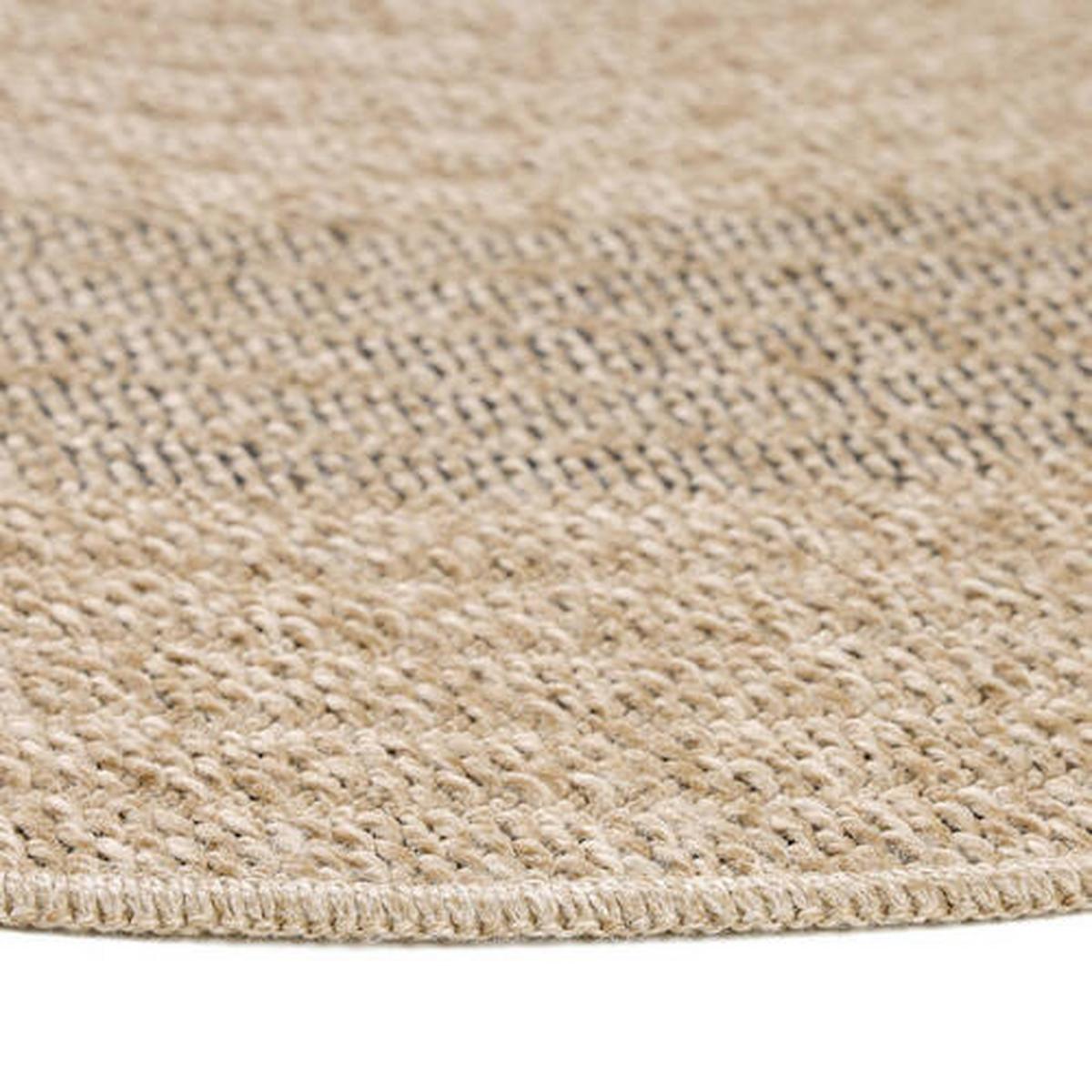 Tepih Za Unutar./vanj. Uporabu Comilla 200cm - bež/crna, Basics, tekstil (200/200cm) - Novel