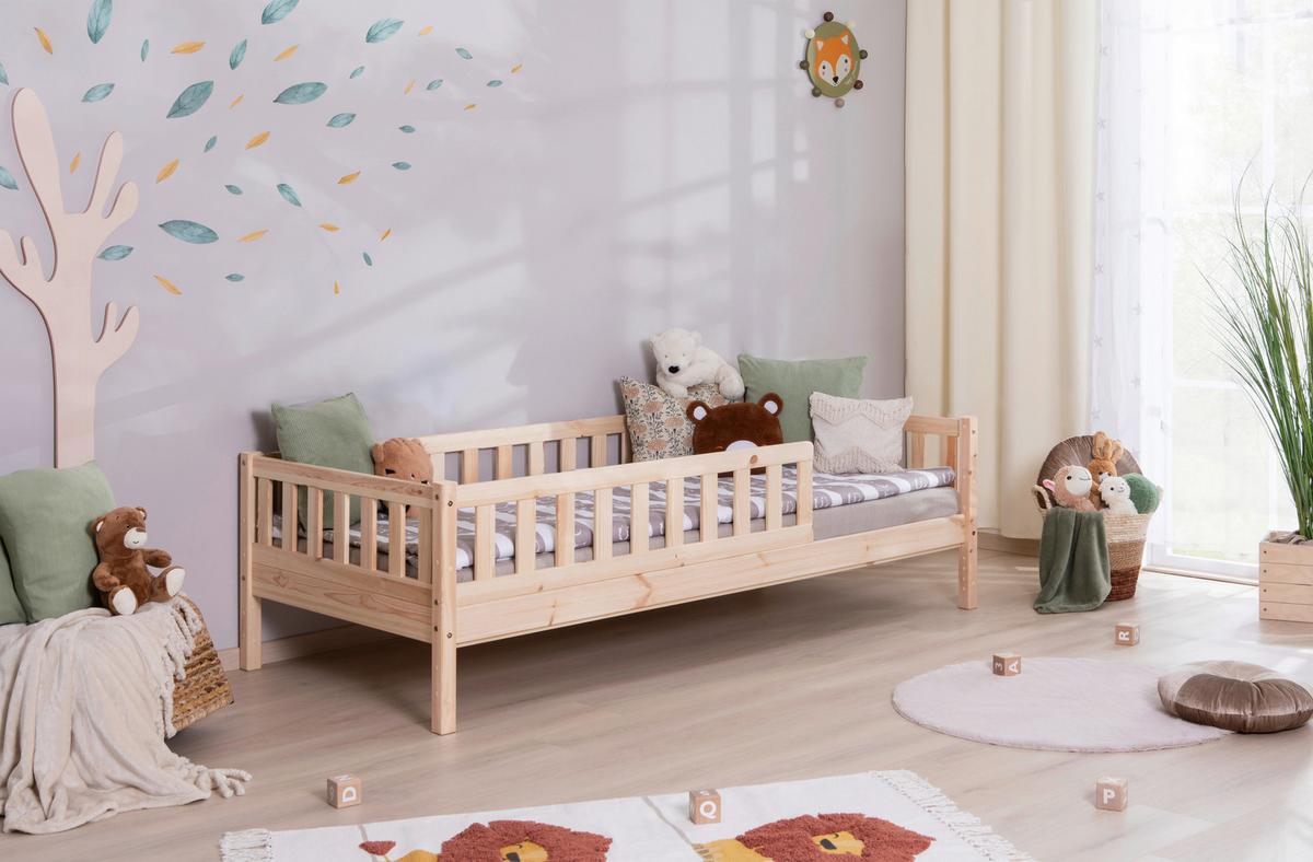Hausbett Lou ca. 100x200 cm Holz - Naturfarben, MODERN, Holz (100/200cm) - MID.YOU