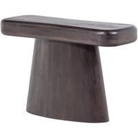 Beistelltisch Amco Schwarz - Schwarz, Design, Holz (120/40/76cm) - Livetastic
