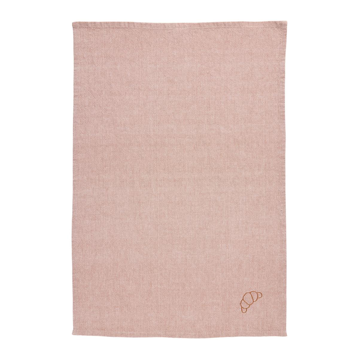 Geschirrtuch-Set Mette Braun/Beige, 2-teilig - Beige/Braun, Textil (50/70cm) - Mömax