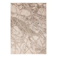 Flachwebeteppich Mineral 225 Beige 160x230 - Beige, Basics, Textil (160/230cm) - Kayoom