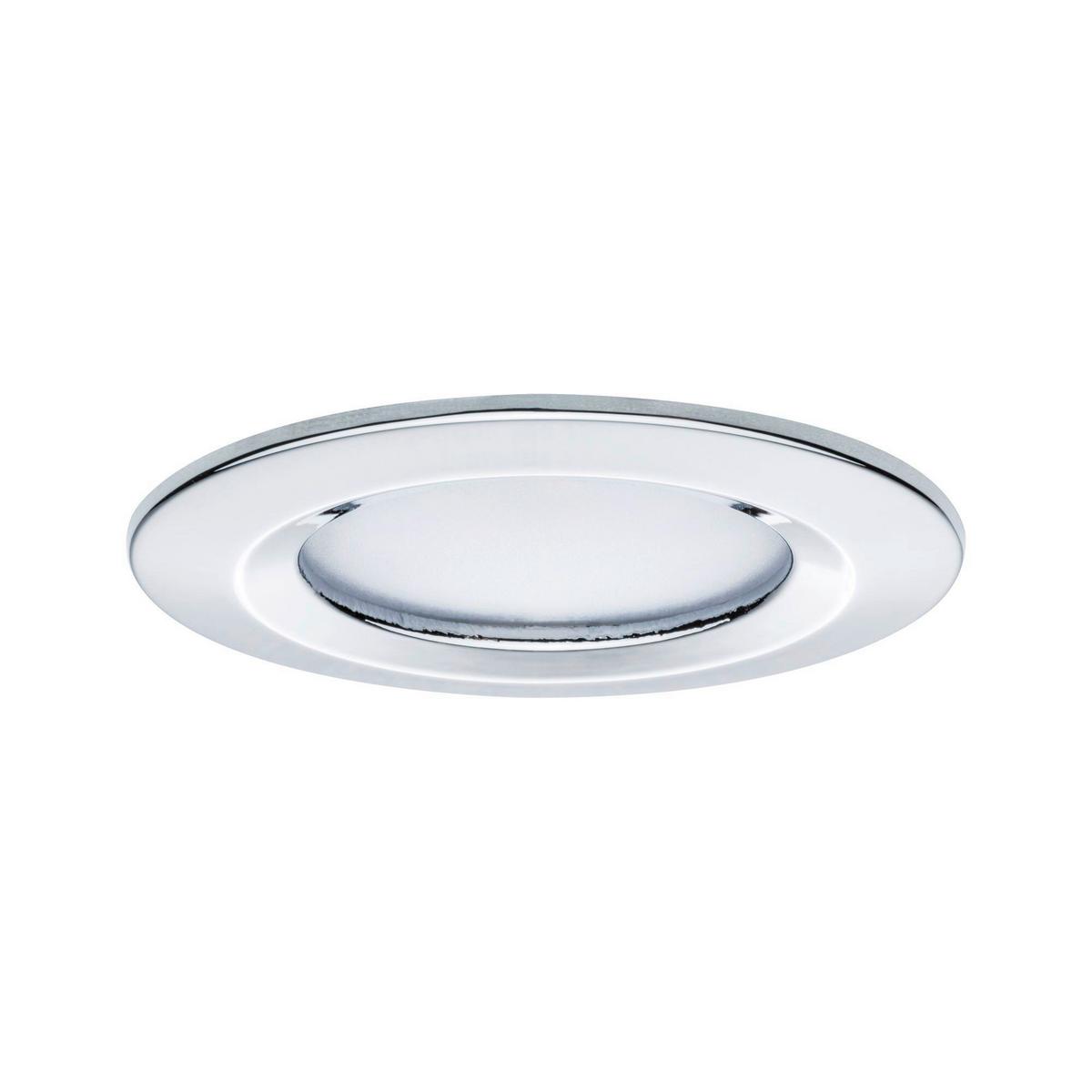 LED-Deckenleuchte Nova max. 3x 6,5 Watt, 3-teilig - Chromfarben/Alufarben, Basics, Metall (7,8cm) - Paulmann