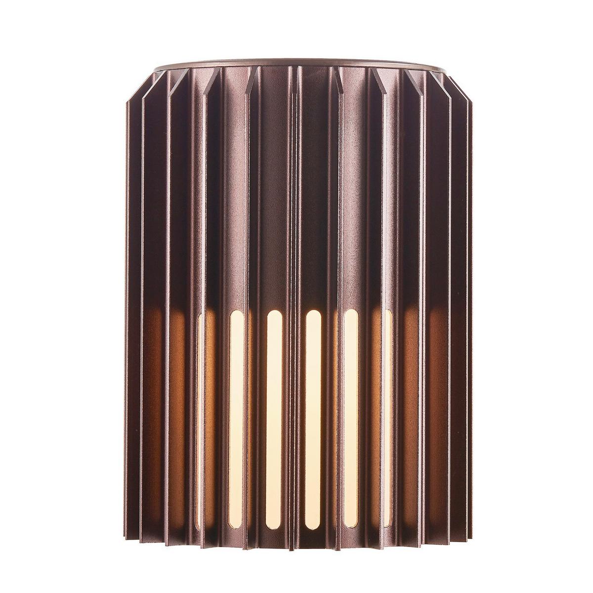 KINKIET ZEWNĘTRZNY 2118011261 ALUDRA WL - brązowy, Trend, metal (12,4/16,8cm) - Nordlux