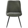 STOL NOVA - grön/svart, Modern, metall/textil (51/85/61cm) - Mömax