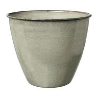 Kaspó Átm.: Kb. 22cm Talara I - krémszínű, Basics, fém (22cm) - Premium Living