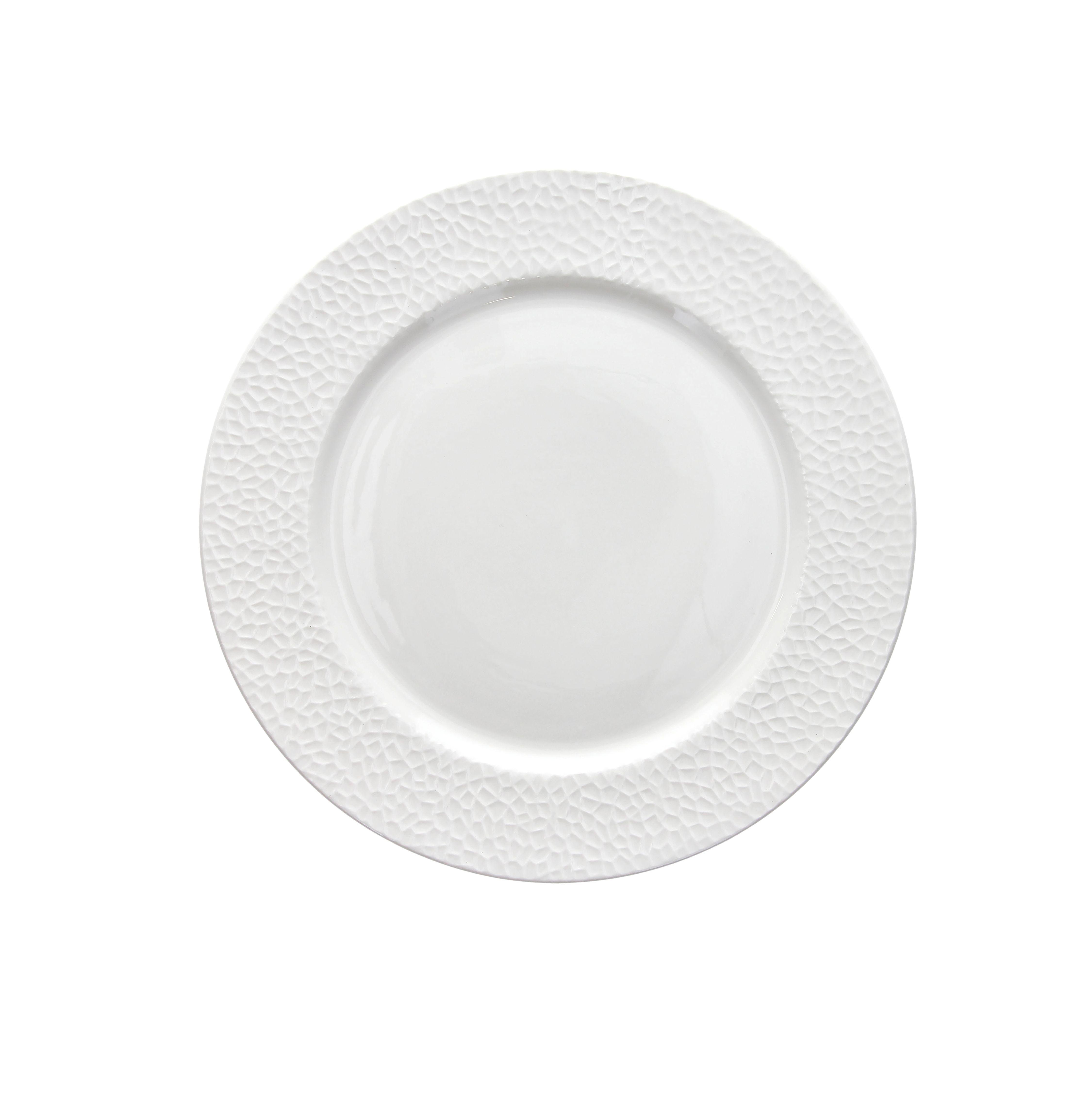 Tanjur Desertni Golf Bianco, Ø: 19cm - bijela, Basics, keramika (19/19/2cm) - Tognana