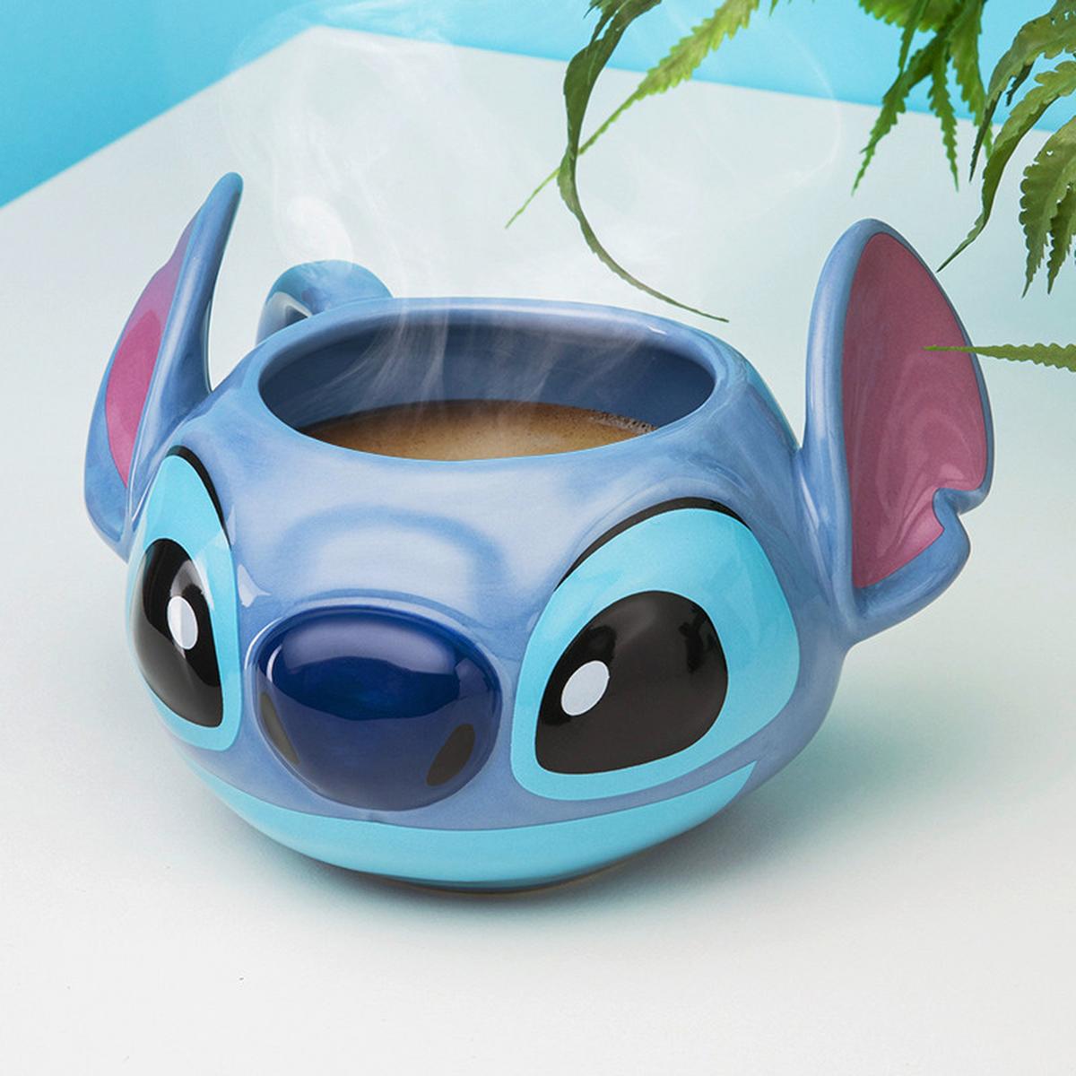 FILIŻANKA STITCH MUG/ LILO & STITCH - niebieski, Basics, ceramika (13.47/15.75/88.9cm) - Disney