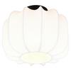 TAKLAMPA BIRGIT - vit, Modern, metall/textil (25/19cm) - Mömax