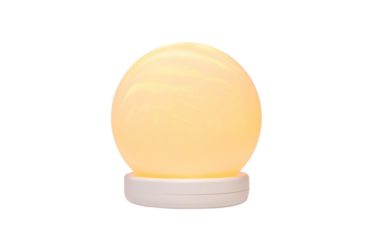 LED-Dekoleuchte Milks in Weiss max. 2 Watt - Weiss, Modern, Glas/Kunststoff (15/16cm) - Modern Living