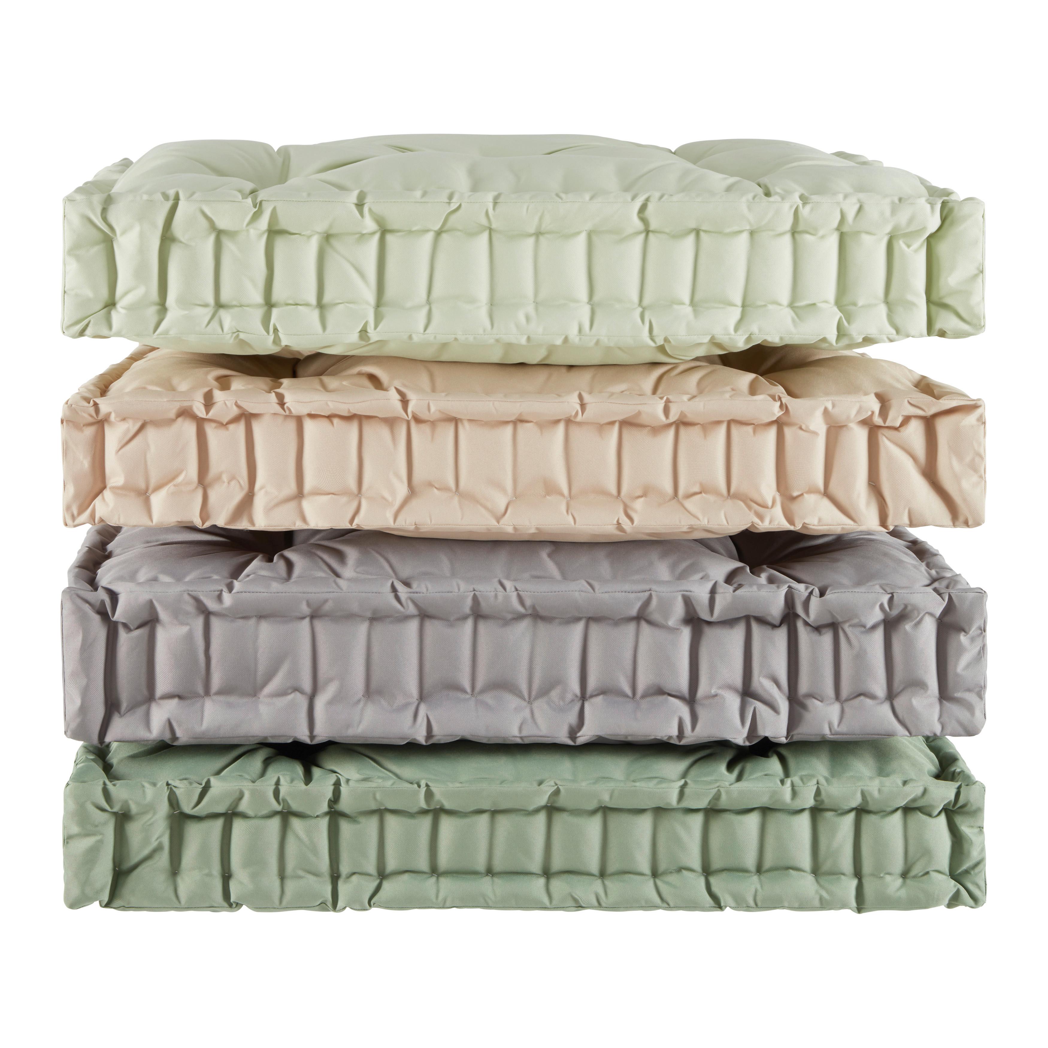 Palettenkissen Dodo Grün ca. 80x60cm - Grün, KONVENTIONELL, Textil (80/60/12cm) - Mömax
