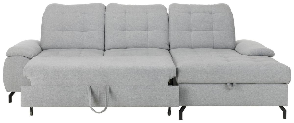 Sarokkanapé Como Mini - szürke, Modern (263/106/167cm) - Mömax