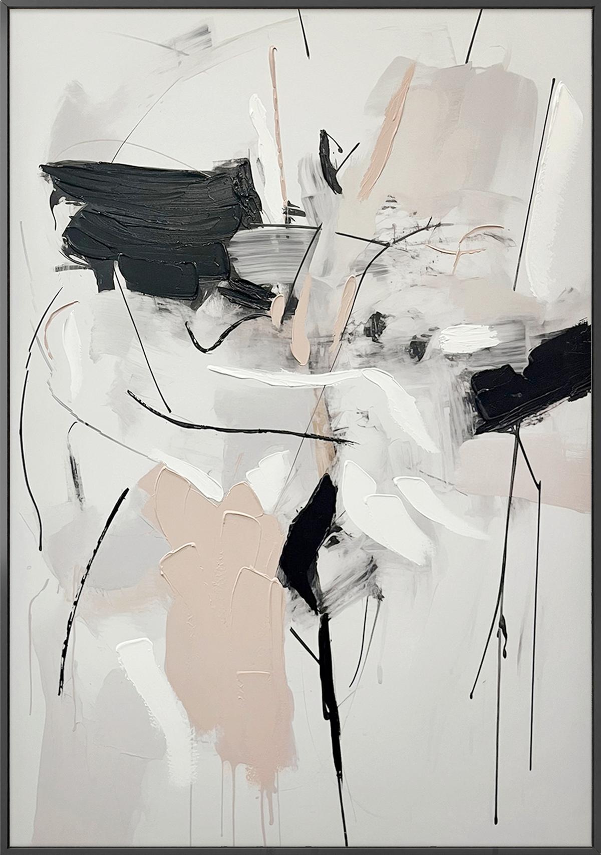 Leinwandbild CA Multicolor - Multicolor, Basics, Holz/Textil (70/100cm)