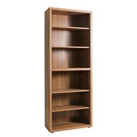 Polica Rilega - boja oraha, Moderno, pločasti materijal (82,1/216,8/35,5cm) - Modern Living