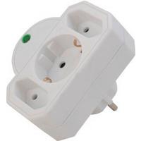 Multifunkcionális Elosztó Ado - fehér, Konventionell, műanyag (10/6/8cm) - Modern Living