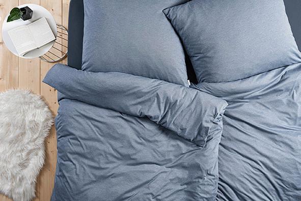 POŚCIEL TAKOMA (ATELIER) - taupe, Trend, tkanina (135/200cm) - Estella