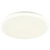 PLAFONDLAMP VOOR DE BADKAMER WOTER - Wit, Konventionell, Kunststof/Metaal (39/6,5cm) - Mömax