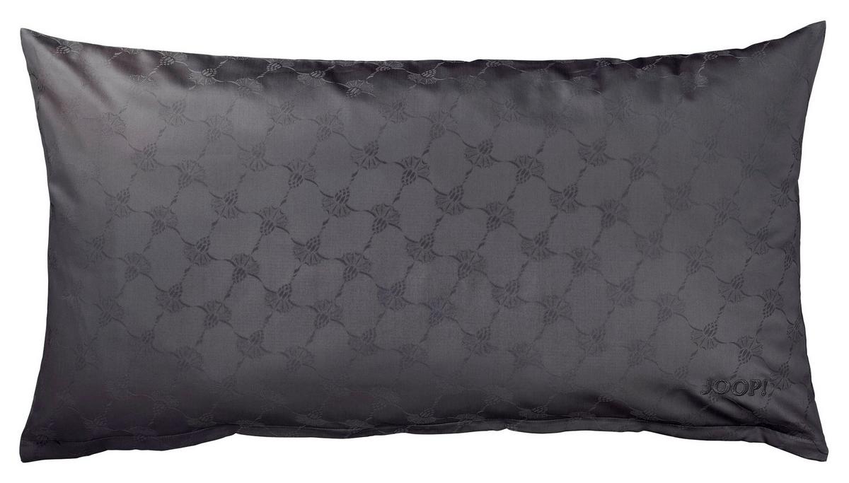 POSZWA NA PODUSZKĘ JOOP! CORNFLOWER - antracytowy, Basics, tkanina (80/40cm) - Joop!