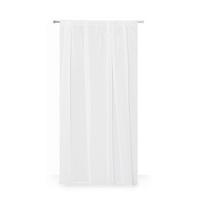 ZASŁONA GOTOWA 0108954 LEO BLANC - biały, Basics, tkanina (140/260cm)