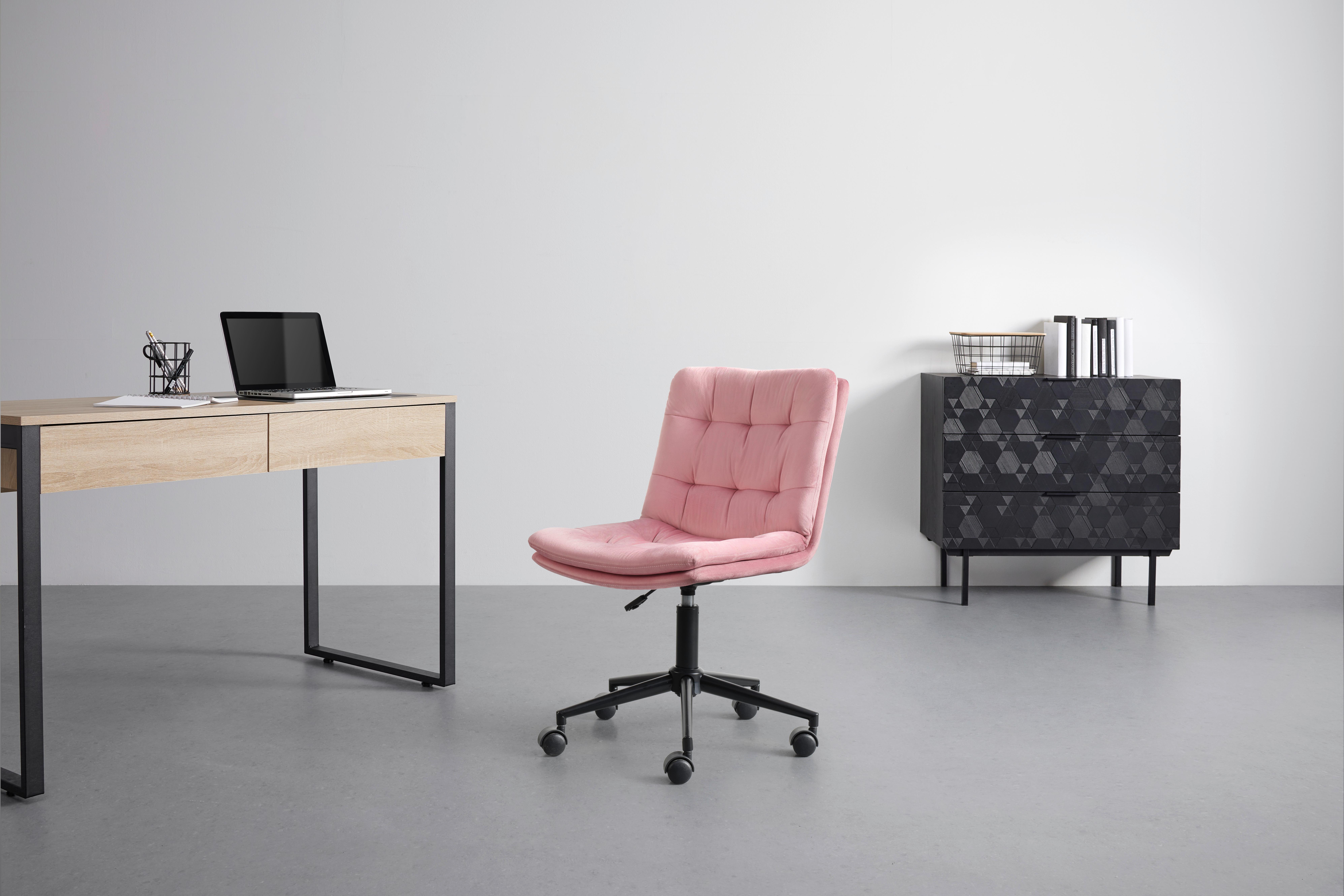 SNURRSTOL EASY II -EXKLUSIV- - pink/svart, Klassisk, metall/textil (44/92-102/53cm) - Mömax