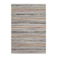 Handwebteppich Duarte 110 Natur/orange120x170 - Naturfarben/Orange, Basics, Textil (120/170cm) - Kayoom