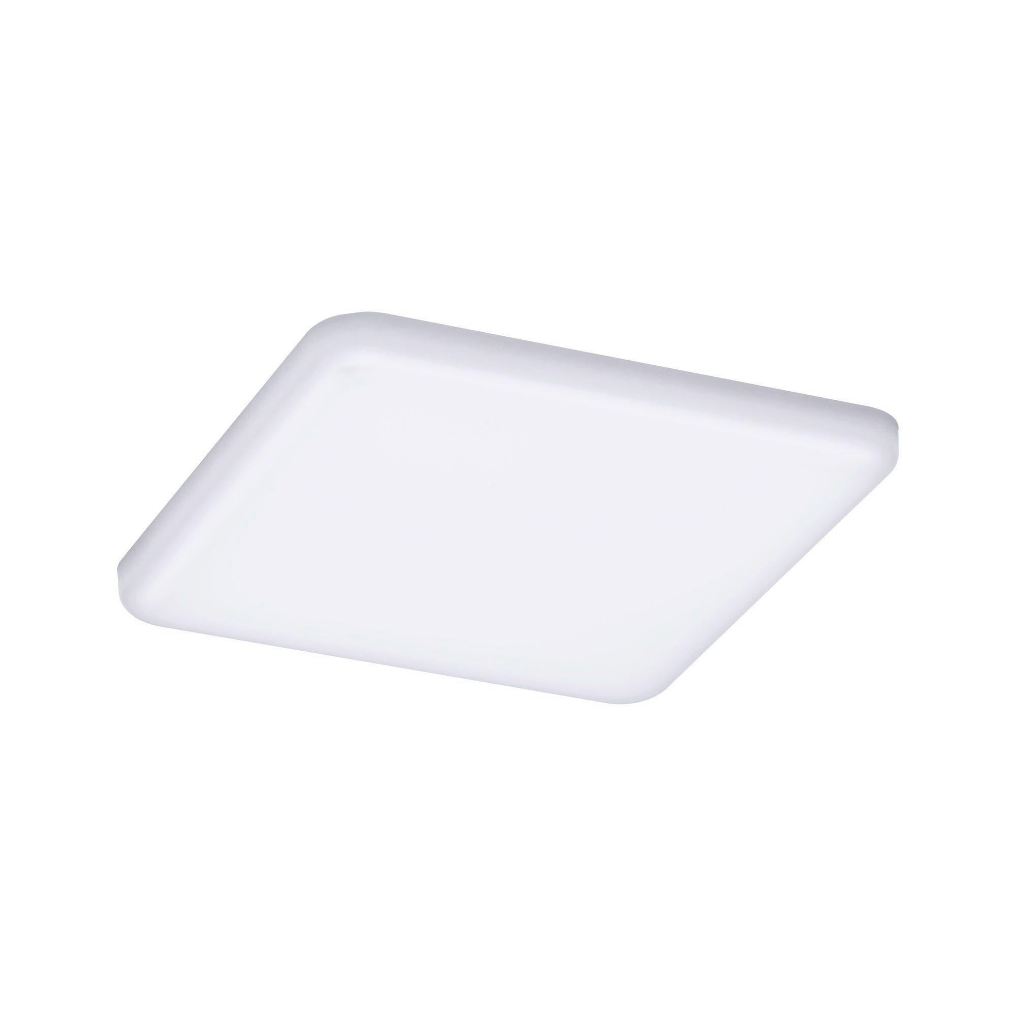 LED-Paneel in Weiß max. 8,5 Watt - Weiß, Basics, Kunststoff (12,5/12,5/1cm) - Paulmann