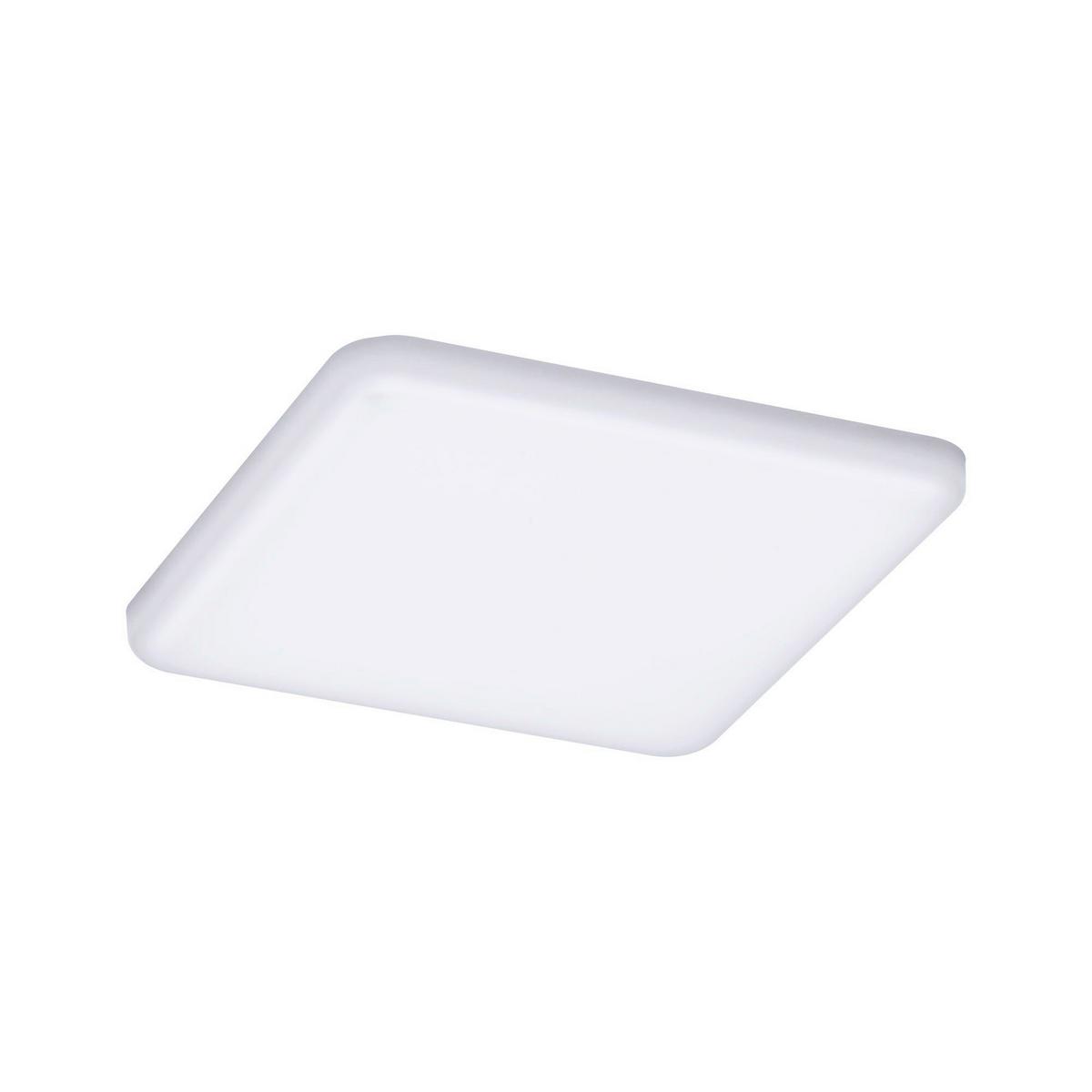 LED-Paneel in Weiß max. 8,5 Watt - Weiß, Basics, Kunststoff (12,5/12,5/1cm) - Paulmann