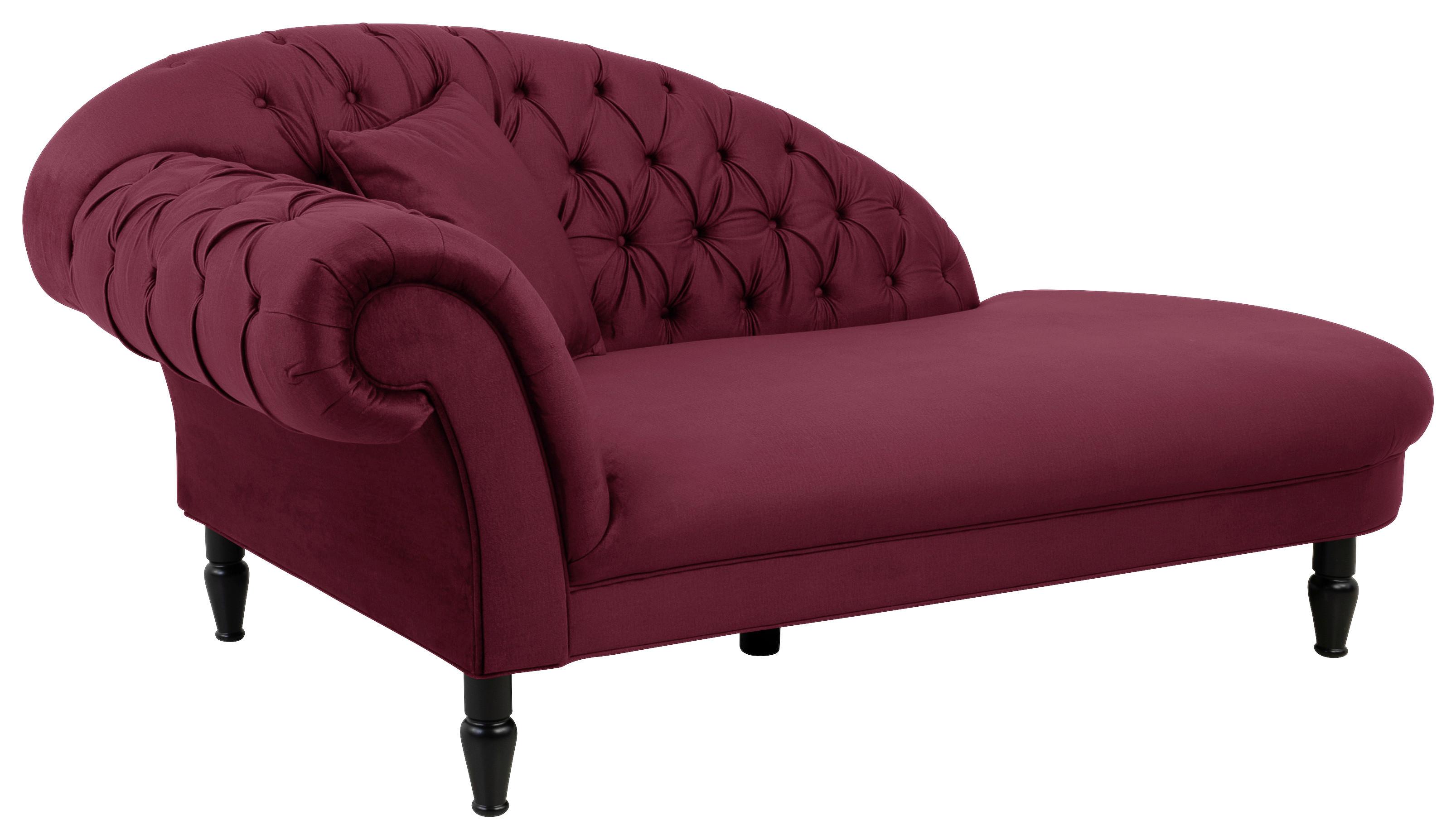 Damski Ležaj Cupido - crvena/crna, Design, tekstil/drvo (216/91/103cm) - Mömax