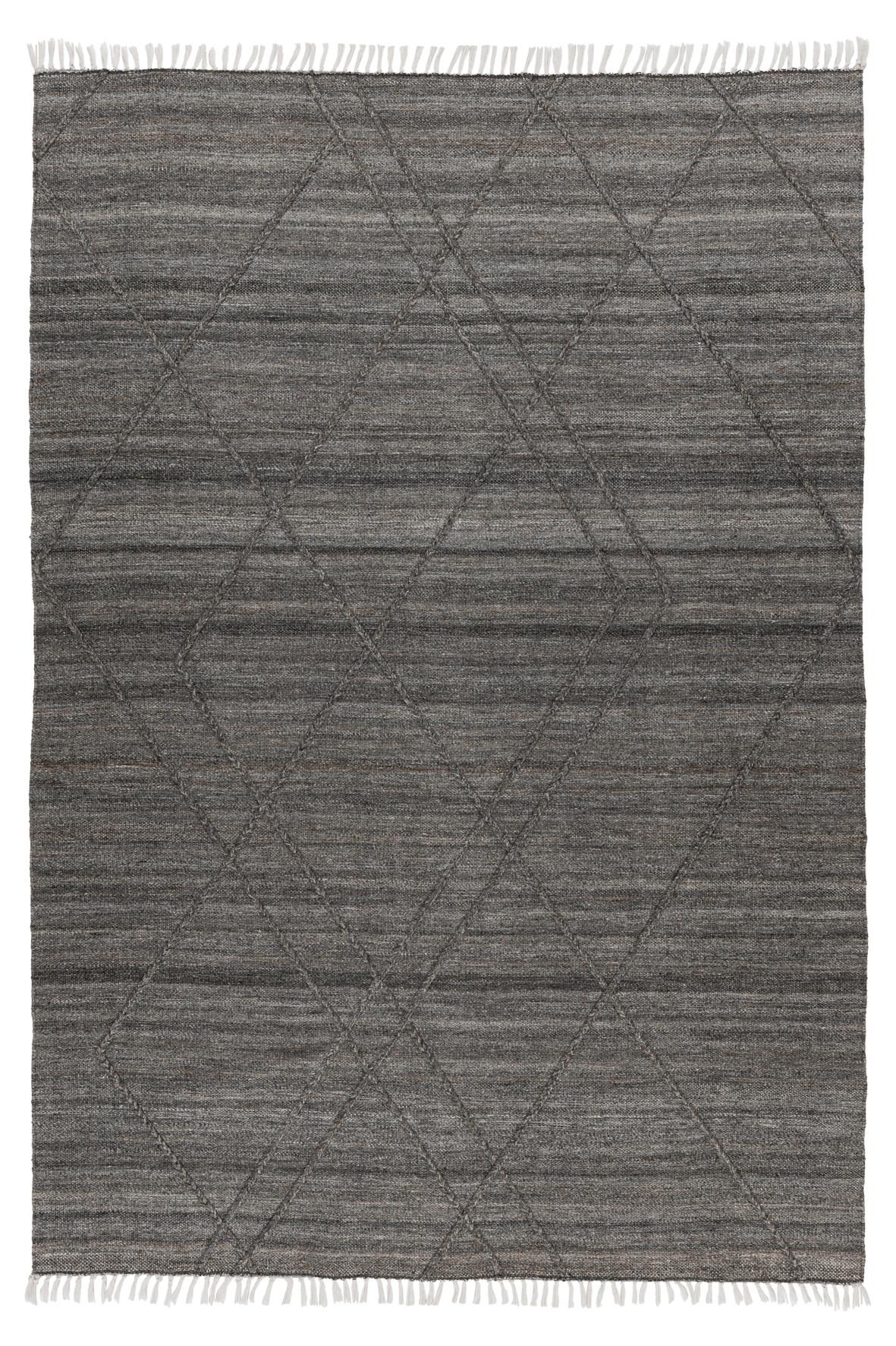 FLACHWEBETEPPICH MY DAKAR 365 - anthracite, Basics, textile (80/150cm)