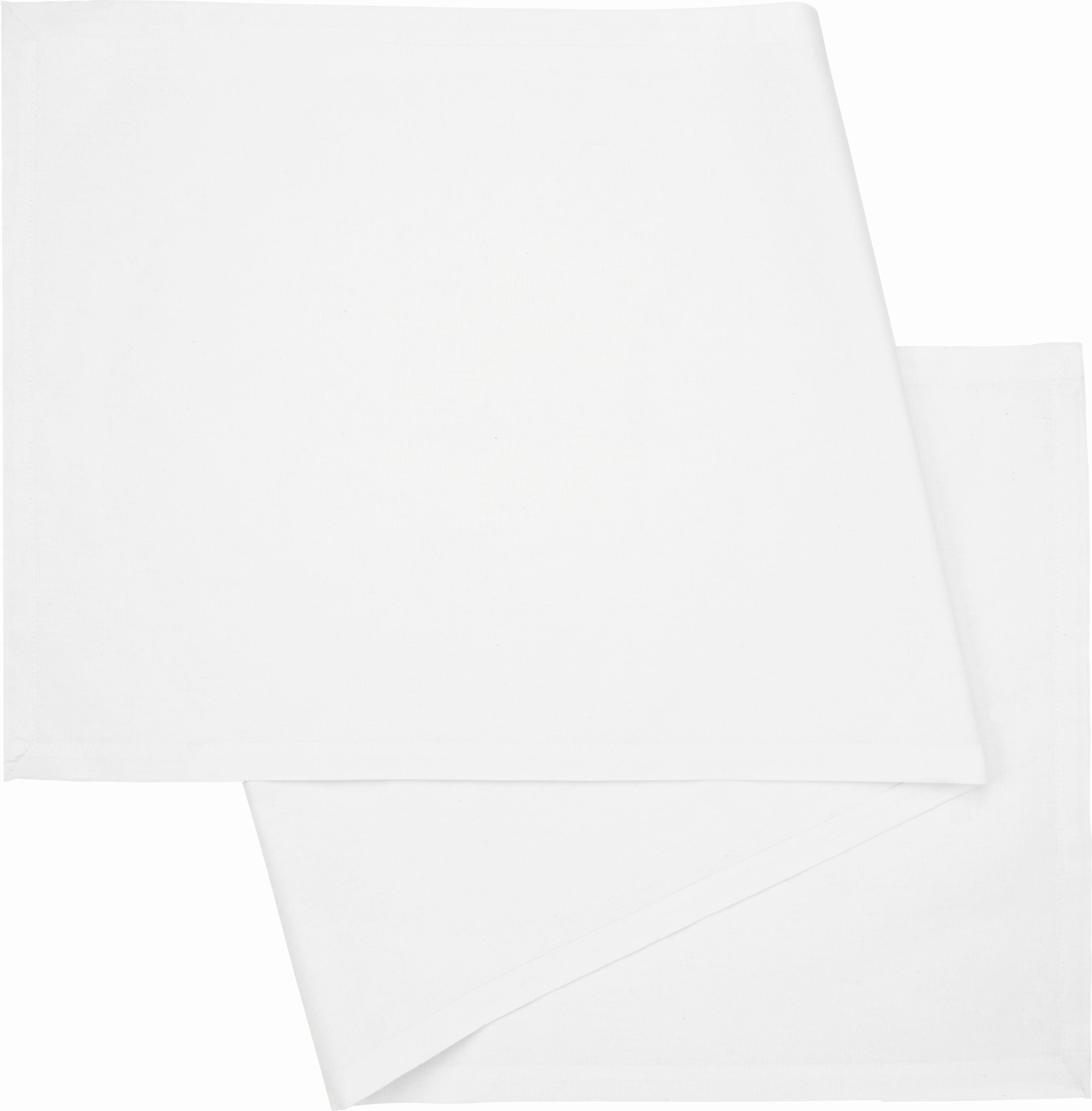 Tischläufer Steffi Weiß ca. 45x150cm - Naturfarben, KONVENTIONELL, Textil (45/150cm) - Mömax
