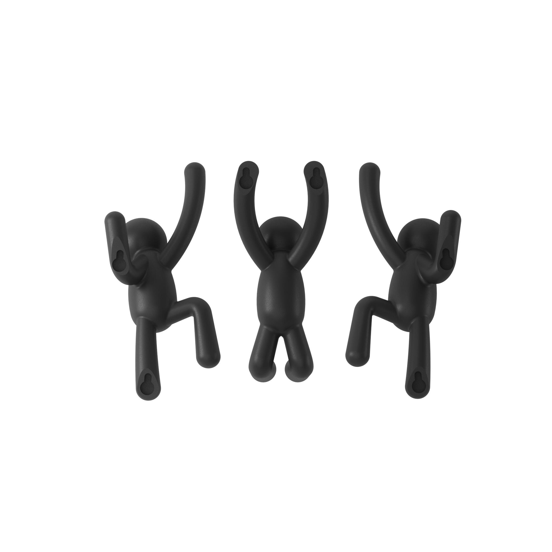 KLÄDKROK MÄNNCHEN -SB- - svart, Modern, plast (8/7/18cm) - Mömax