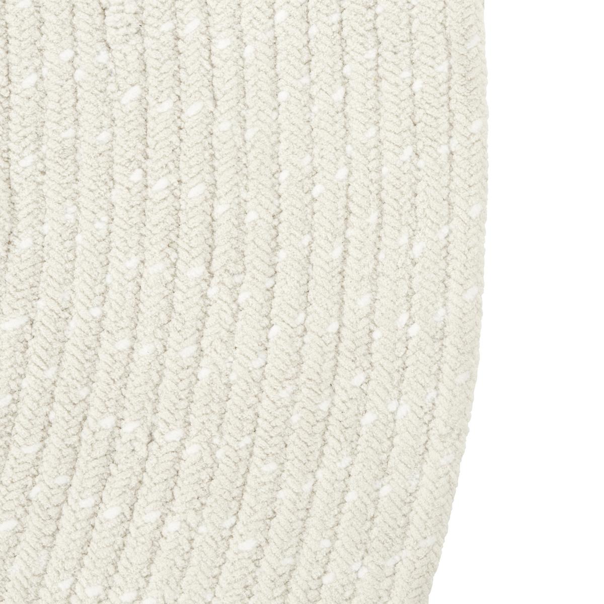 Handwebteppich Manila 1 in Naturfarben Ø ca. 100cm - Naturfarben, Basics, Textil (100cm) - Modern Living