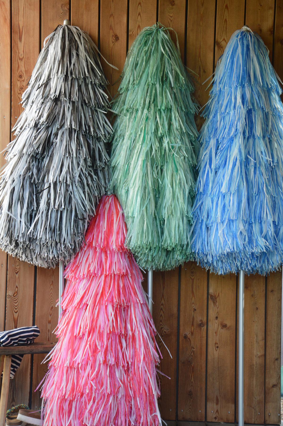 PARASOL PRZECIWSŁONECZNY HAWAII MIX - kolor srebrny/kolor aluminiowy, Design, metal/tkanina (200/200cm) - Jan Kurtz