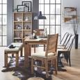 Sitzbank in Braun aus Mango massiv - Naturfarben, LIFESTYLE, Holz (140/40/45cm) - ZANDIARA