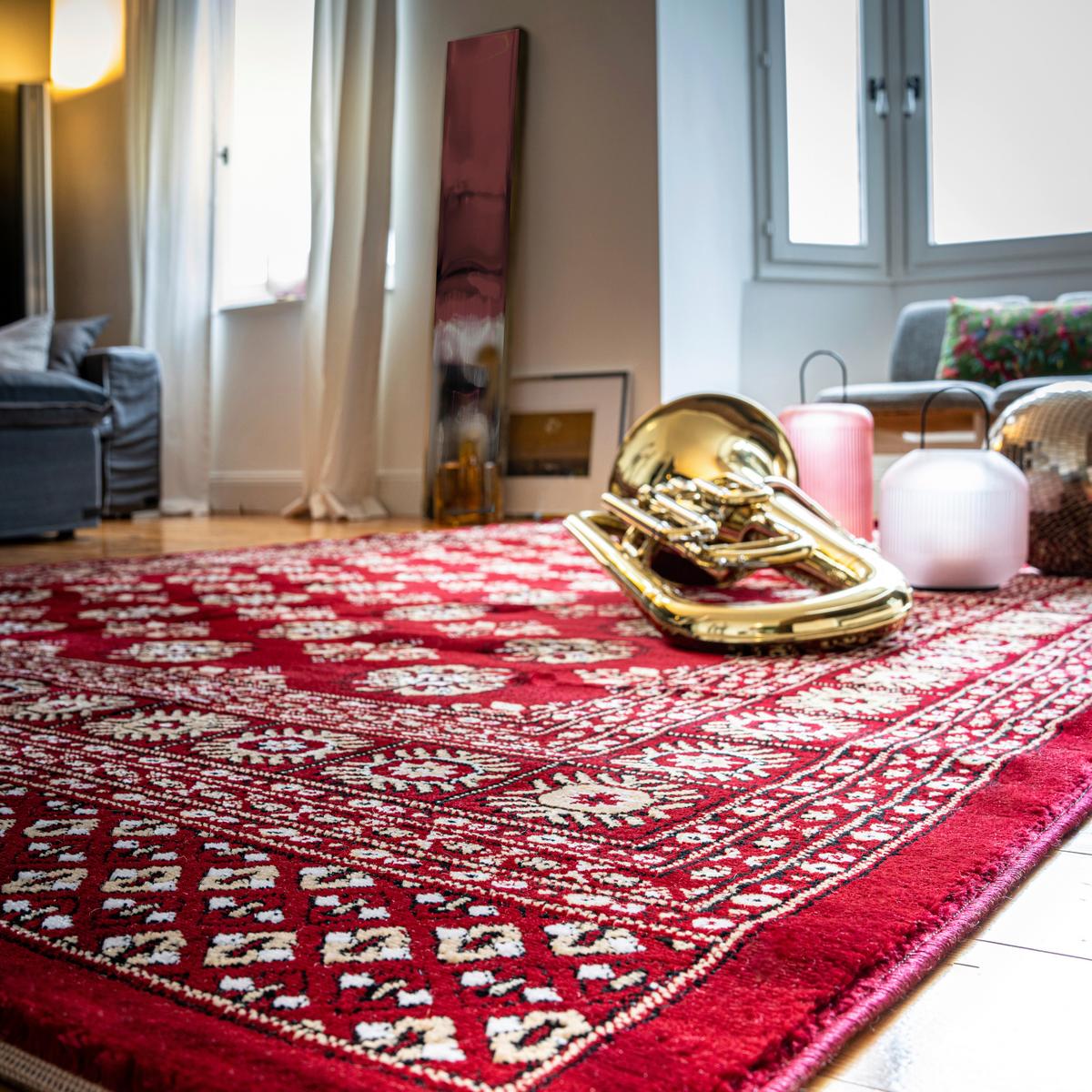 ORIENTTEPPICH MY ARIANA ROT - Rot, Konventionell, Textil (120/170cm)